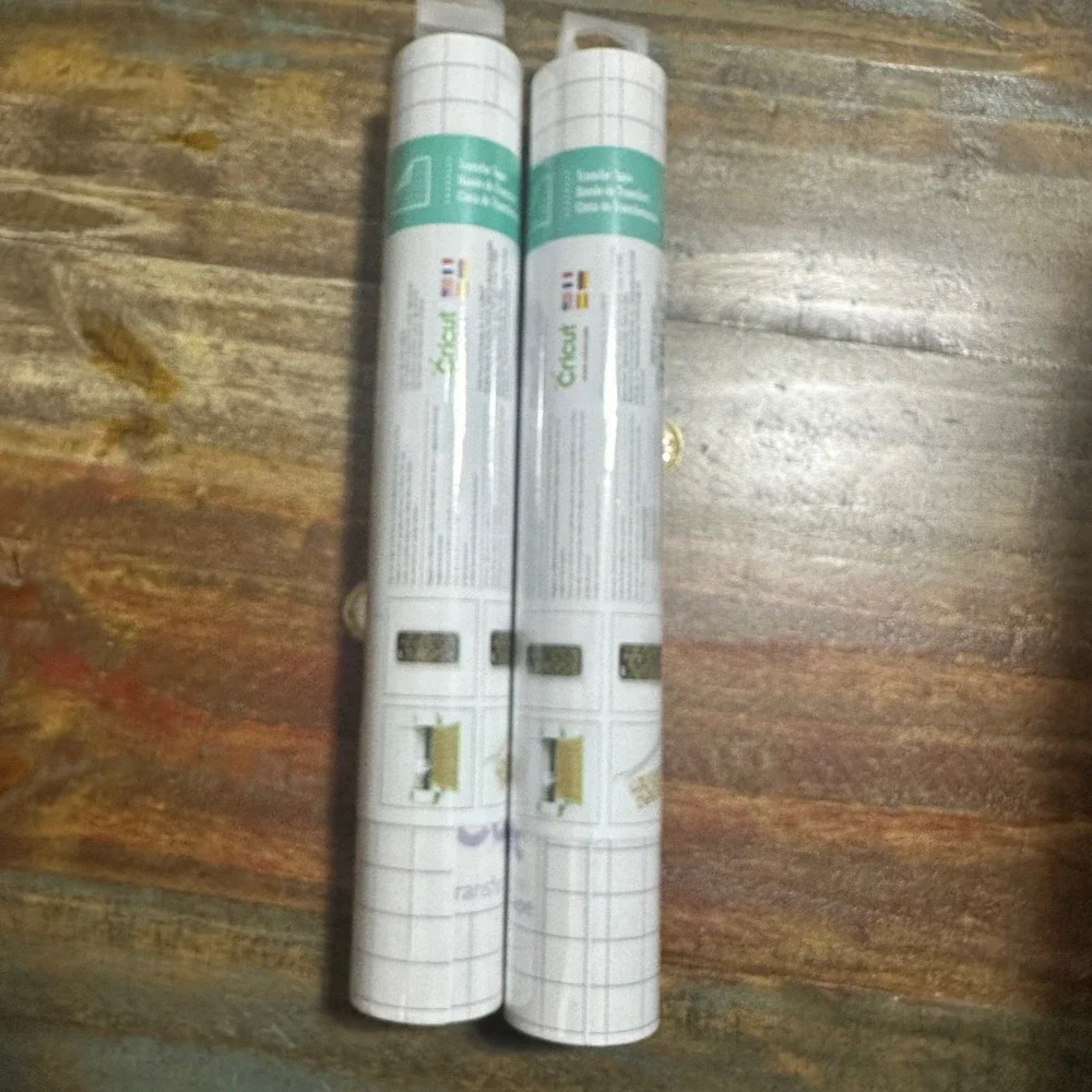 Cricut StrongGrip Transfer Tape 12 x 48 Inch 2 Rolls 2003574 Clear Grid
